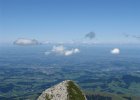 IMG 0468    Blick vom Säntis über das Scheizer Voralpenland.